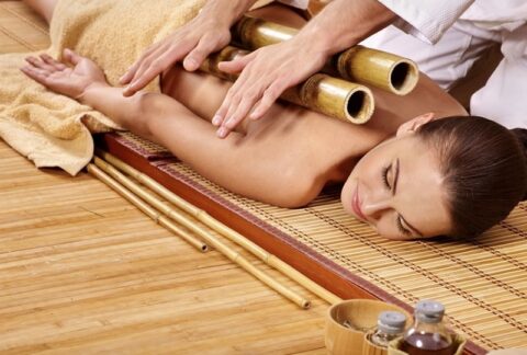 Bamboo massage